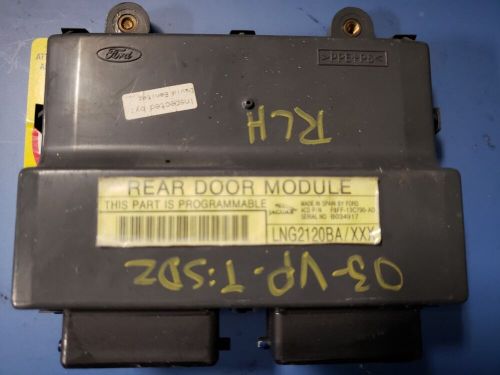 1998 00 01 02 03 jaguar xj8 vanden plas rear door module lng2120ba f8ff13c790ad