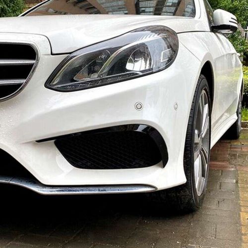 Front bumper splitter spoiler fog light eyebrow trim f4905-