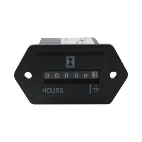 10-80v mechanical hour meter - hourmeter for engine generator boat1432