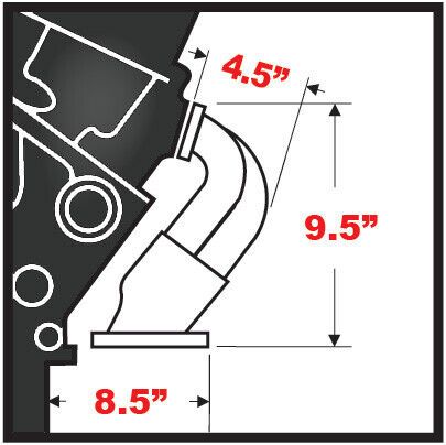 Hedman for block huggers; chevy ls series; 1-1/2 in. tubes-uncoated