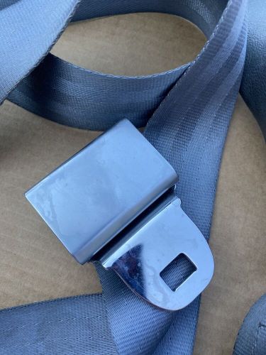 1979-1985 oldsmobile toronado seat belts light gray