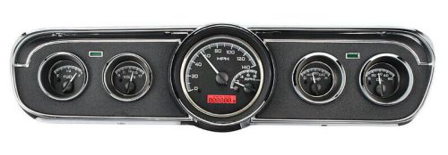 Dd-vhx-65f-mus-k-r dakota digital gauge kit, 1965- 66 for ford for mustang, anal