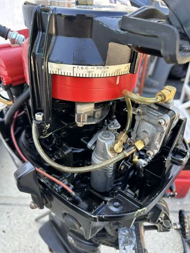 1972 mercury 9.8hp thunderbolt 110 outboard motor