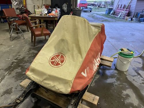 Vintage yamaha snowmobile cover fit my 1969 yamaha 338