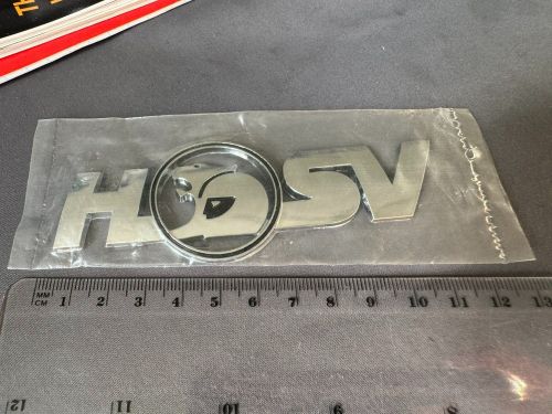 Silver badge 3d emblem fits hsv holden commodore hsv vr-vs-ve-vf corporate