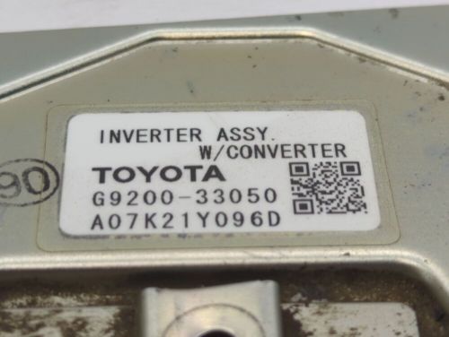 2007-2010 toyota camry hybrid dc synergy drive power inverter mpdhw