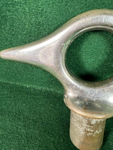 Vintage boat eye cleat lifting ring chromed bronze chris craft