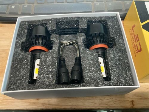 H8 h9 h11 h16 led headlight 2 pcs