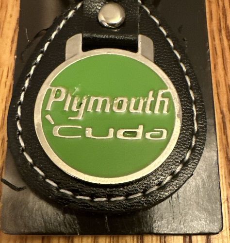 Plymouth cuda keychain