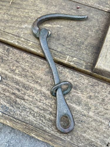 Vintage bronze 7 1/4&#034; pelican hook, boat, ship, marine.