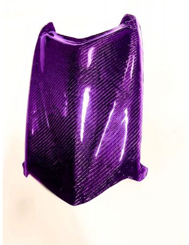 For honda trx450r 2006-2014 trx450er hood cover real carbon fiber purple