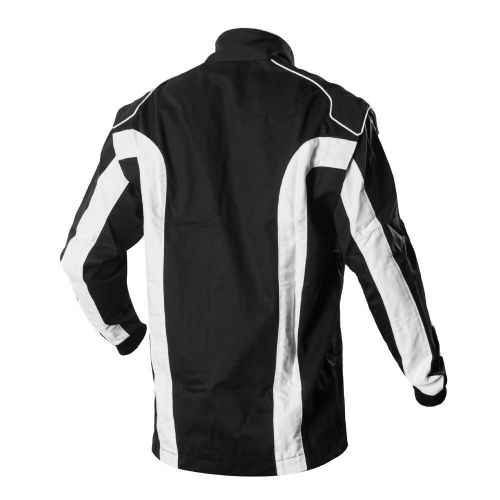 K1 racegear triumph 2 sfi certified racing jacket black/white choose size!