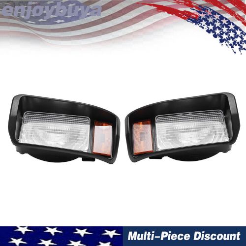 Halogen headlights headlamps for golf cart club car ds turf carryall 1993-2023