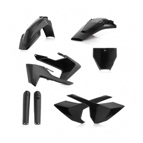 Acerbis full plastic set kit tc/fc 16 no tc 250 16 black plastic set-