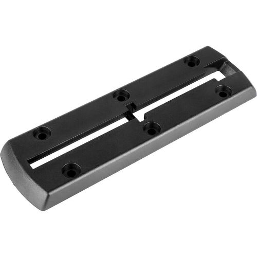 ​sea-dog 6&#034; track kit - black polycarbonate - mounting screws &amp; hardware include