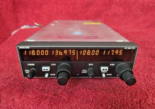 Bendix king kx 165a nav/com with g/s 069-01033-0201 (8.33 khz) with faa 8130-3