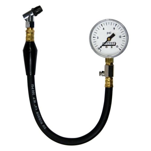 Moroso 89550 - 0 to 15 psi dial tire pressure gauge