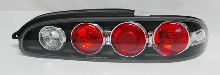 Black altezza tail lights fits mazda mx6 93-97