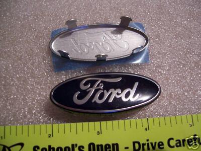 New ford steering wheel symbol emblem