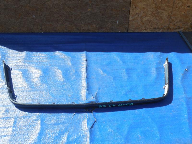 98 99 00 01 02 03 mercedes clk rear bumper impact strip molding trim oem 9