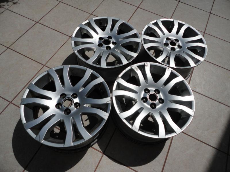 08-11 land rover lr2 18x8 alloy rims 6 split spokes wheels - wheelset (4)