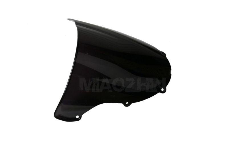 Windscreen windshield screen protector for yamaha zx-6r 2003 2004 black new