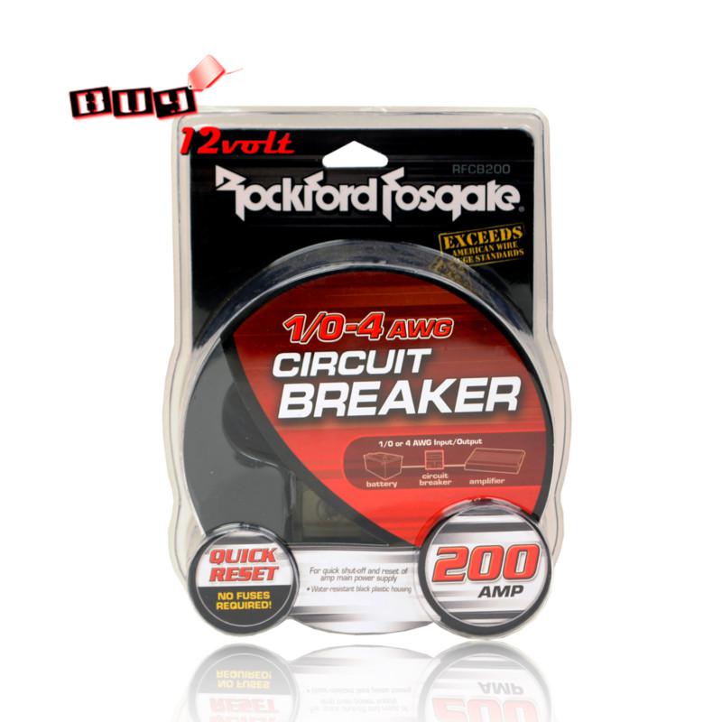 Rockford fosgate - rfcb200 - 200 amp circuit breaker