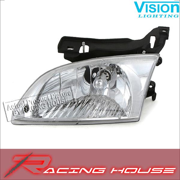 L/h headlight driver side lamp kit unit 2000-2002 chevy cavalier 2dr 4dr