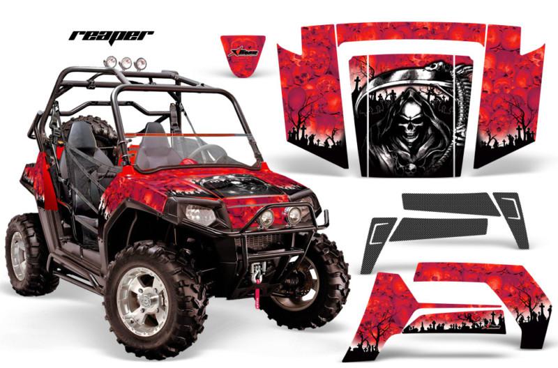 Amr racing graphic kit atv polaris rzr 800 06-10 utv utility close out