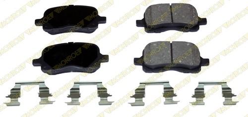 Monroe gx741 brake pad or shoe, front-monroe prosolution ceramic brake pad