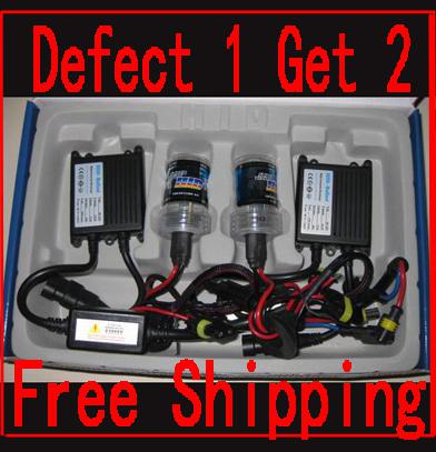 Top quality ac slim h3c h7c 5000k 6000k 8000k hid xenon headlight kit short bulb