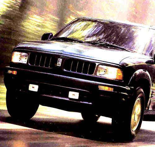 1996 olds bravada deluxe factory brochure-oldsmobile