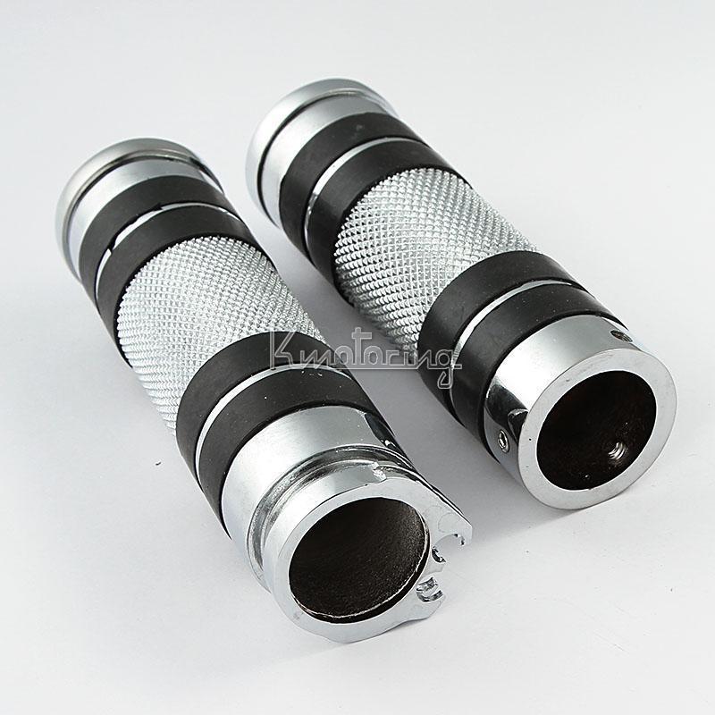 1" motorcycle handle bar hand grips for honda yamaha suzuki kawasaki sportbike 