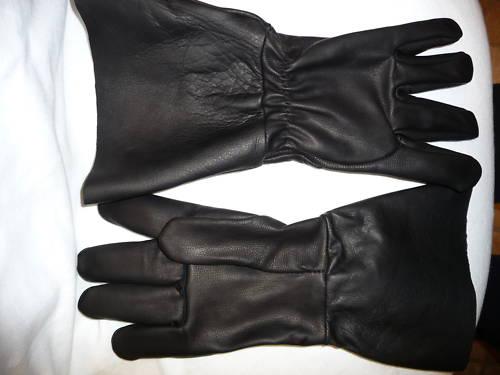 #7998 medium leather motorcycle police long cuff gloves north star glove company