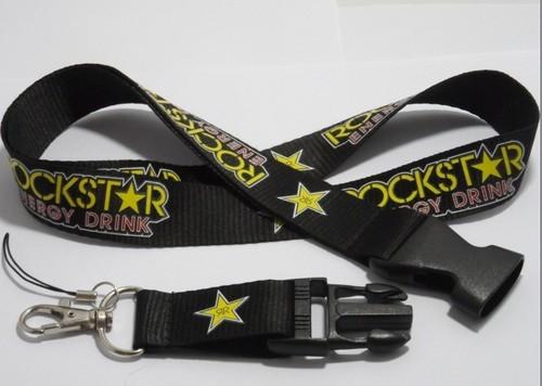 Brand new-  mx motorsports < rockstar > lanyard/keychain  