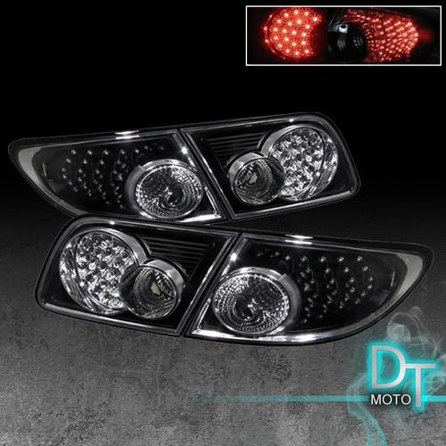 03-08 mazda6 sedan black full led tail lights lamp 4pcs