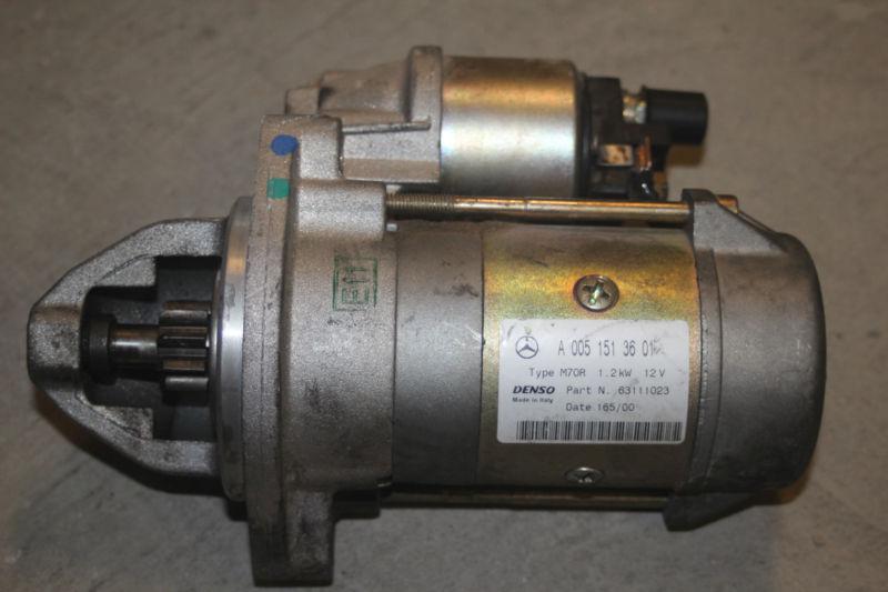 Mercedes starter motor, p/n: 005 151 36 01, slk230 slk320