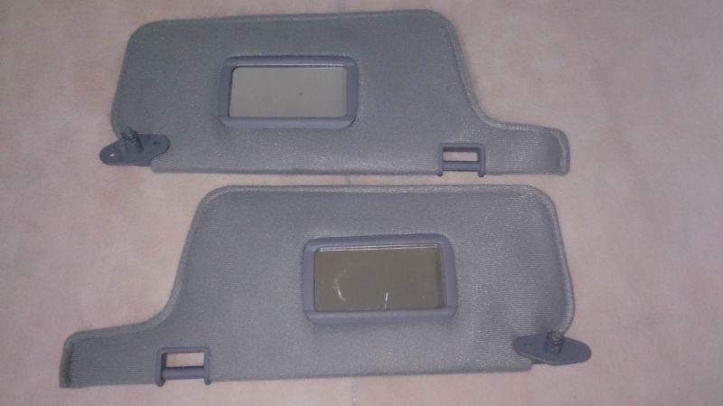 Nissan sentra sunny b12 sedan wagon hatchback sun visor lh/ rh pair new