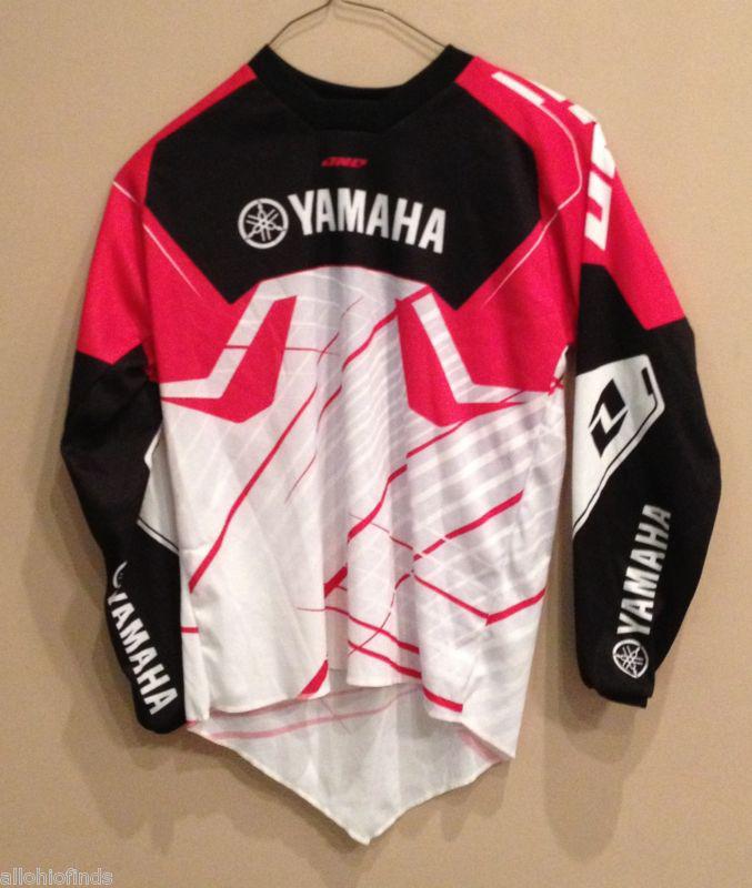 One industries carbon motocross jersey yamaha racing red <<no reserve auction>>