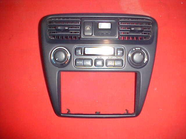 Honda accord climate control heater a/c switch unit radio bezel 98 99 00 01 02