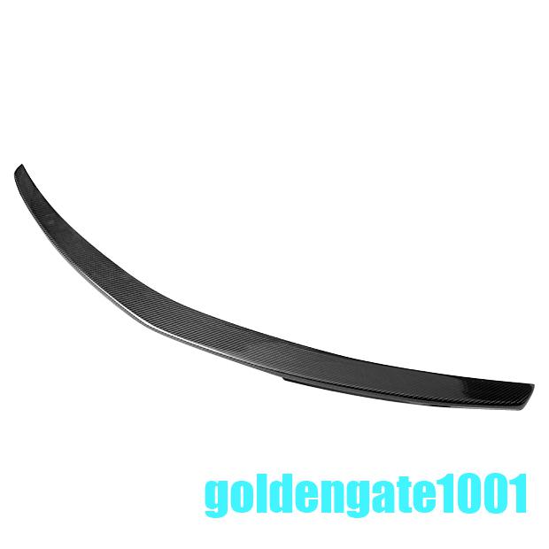 Carbon fiber boot trunk spoiler for 2010 - 2013 mercedes benz e class  2d coupe