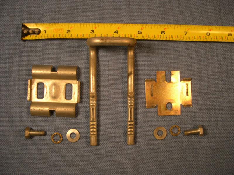 130-13 jaguar series iii xj6 xj12 trunk boot lid lock hardware, 9 pieces