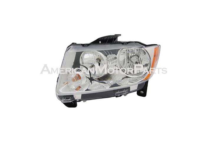 Eagleeye driver & passenger replacement headlight 11-11 jeep grand cherokee