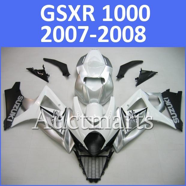 Fit suzuki 07 08 gsxr 1000 gsx-r 2007 2008 fairing bodywork plastics k7 i8 d00