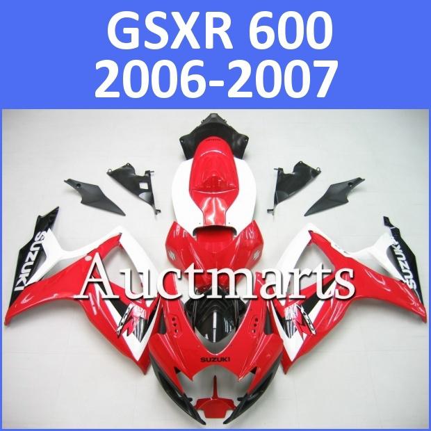 Fit suzuki gsxr 750 gsxr 600 06 07 gsx-r 2006 2007 fairing bodywork k6 g6 d03