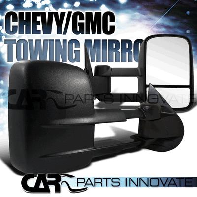 07-13 chevy silverado gmc sierra towing side mirrors power heated