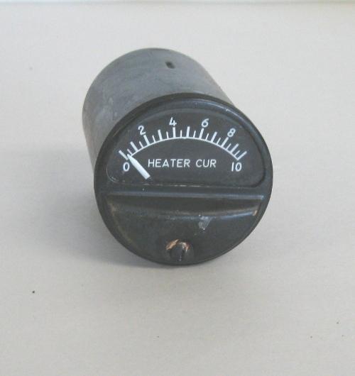 General electric aircraft ammeter indicator 8dw84lan1
