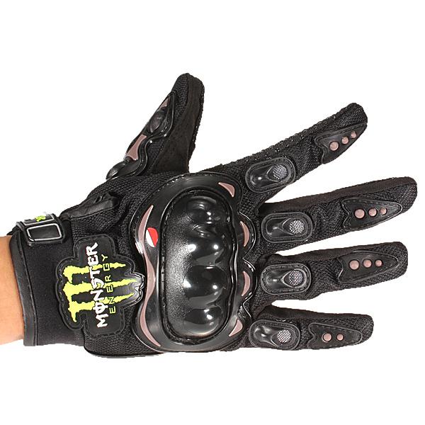 Motorcycle motocross dirt bike atv riding racing full finger monster gloves xl