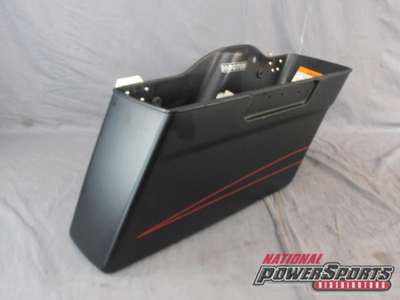 Harley davidson 79106-03a right side rigid mount hard bag black 9271318