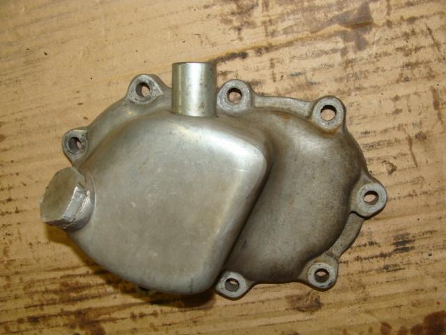 ~ vintage harley shovelhead fl flh panhead transmission side cover exc shape